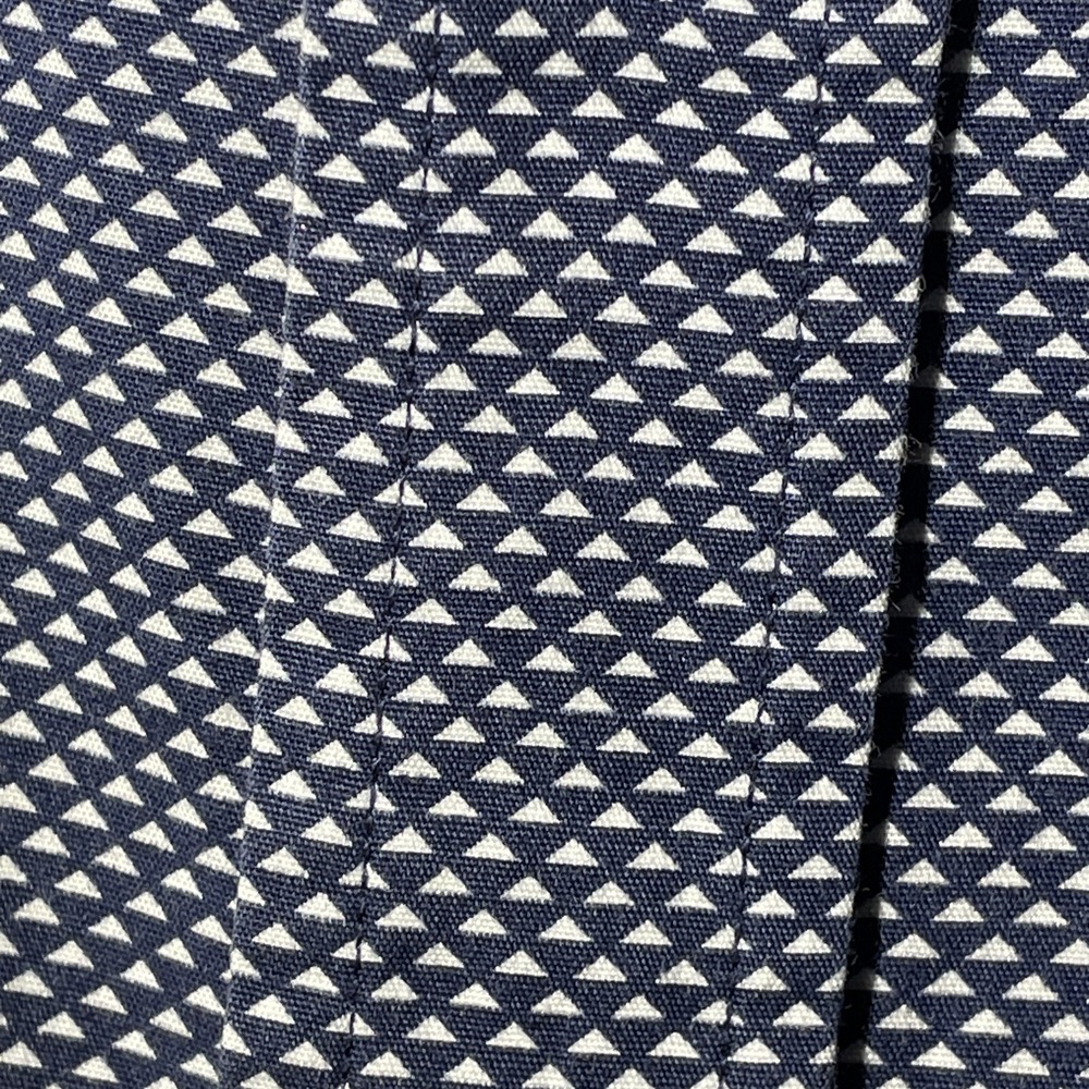 Michael Kors Mens Size M Classic Fit Navy Blue Button Up Short Sleeve Shirt - Picture 7 of 15